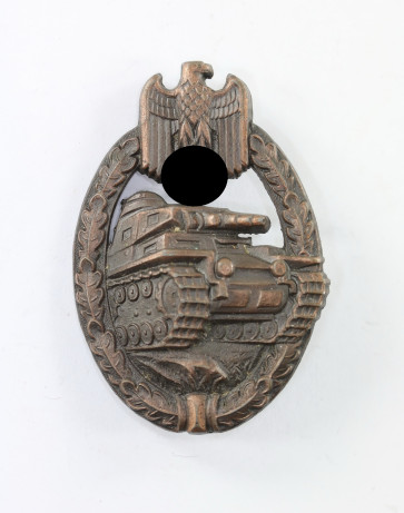 Panzerkampfabzeichen in Bronze, Deumer - Militaria-Berlin
