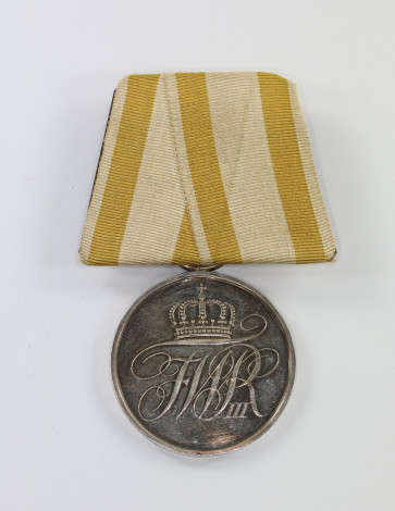 Preußen, Allgemeines Ehrenzeichen 2.Klasse, an Einzelspange - Militaria-Berlin