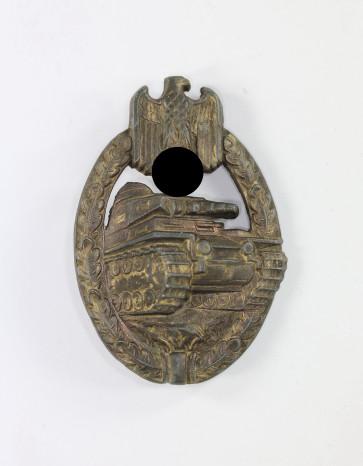 Panzerkampfabzeichen in Bronze, Wilhelm Deumer - Militaria-Berlin