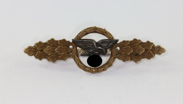 Frontflugspange für Transportflieger in Bronze, Buntmetall - Militaria-Berlin