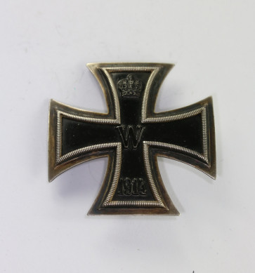 Eisernes Kreuz 1. Klasse 1914, Hst. KMST, Silber (800) - Militaria-Berlin