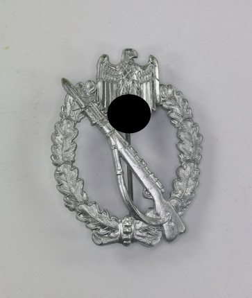 Infanterie-Sturmabzeichen in Silber, Alois Rettenmaier, "Broken Stem” - Militaria-Berlin