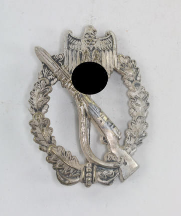 Infanterie-Sturmabzeichen in Silber, Hst. FCL (Franke & Co., Lüdenscheid) - Militaria-Berlin