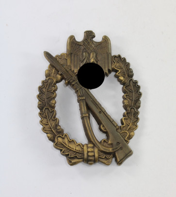 Infanterie-Sturmabzeichen in Bronze, Hst. AS Dreieck - Militaria-Berlin