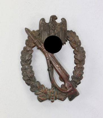 Infanterie-Sturmabzeichen in Bronze, Schickle, Buntmetall - Militaria-Berlin