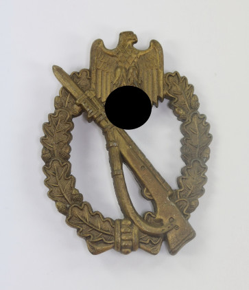 Infanterie Sturmabzeichen in Bronze, Hst. AS Dreieck - Militaria-Berlin