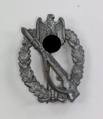 Infanterie Sturmabzeichen in Silber, 4 Stem Variante - Militaria-Berlin