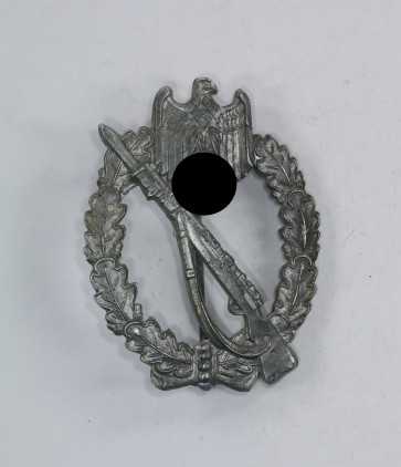 Infanterie Sturmabzeichen in Silber, Alois Rettenmaier, "Broken Stem” - Militaria-Berlin