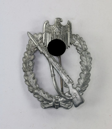 Infanterie Sturmabzeichen in Silber, Alois Rettenmaier, Schwäbisch Gmünd, Broken Stem - Militaria-Berlin