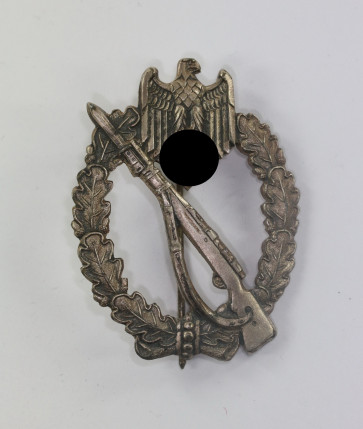 Infanterie Sturmabzeichen in Silber, Alois Rettenmaier, Variante (!) - Militaria-Berlin