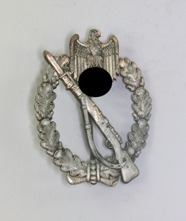 Infanterie Sturmabzeichen in Silber, Deschler & Sohn, München  - Militaria-Berlin