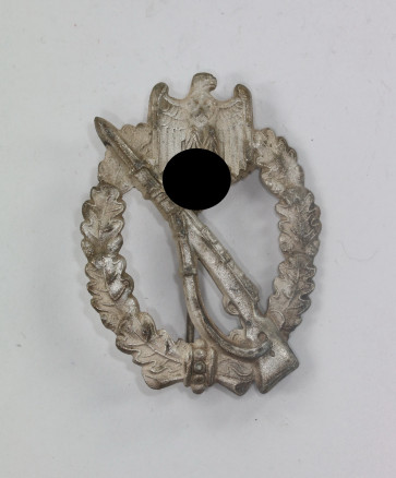 Infanterie Sturmabzeichen in Silber, E. F. Wiedmann, Frankfurt a.M. - Militaria-Berlin