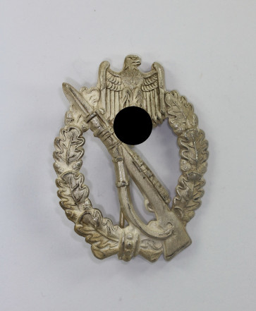  Infanterie Sturmabzeichen in Silber, Hst. JFS (Josef Feix & Söhne, Gablonz) - Militaria-Berlin