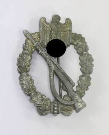  Infanterie Sturmabzeichen in Silber, Funcke & Brünighaus, Lüdenscheid - Militaria-Berlin