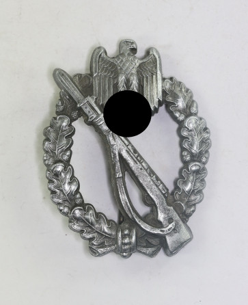Infanterie Sturmabzeichen in Silber, Hst. A (Assmann & Söhne, Lüdenscheid) - Militaria-Berlin