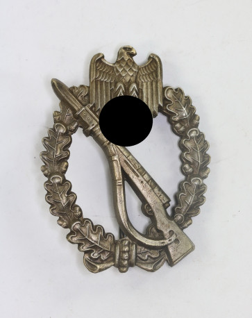 Infanterie Sturmabzeichen in Silber, Hst. FLL (Friedrich Linden, Lüdenscheid) - Militaria-Berlin