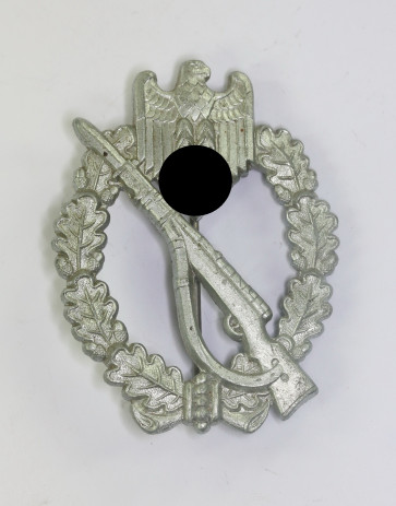 Infanterie Sturmabzeichen in Silber, Hst. L/56 (Funcke & Brüninghaus, Lüdenscheid) - Militaria-Berlin
