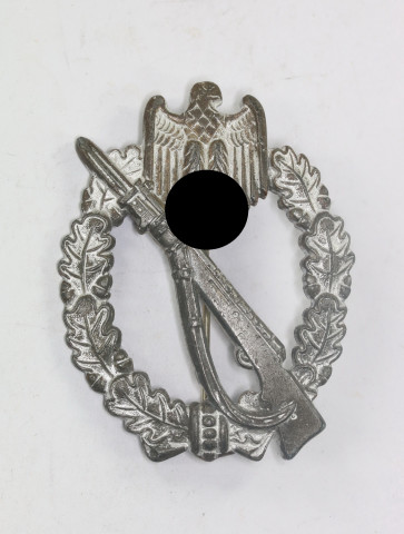 Infanterie Sturmabzeichen in Silber, Hst. R.S.S. (Richard Simm & Söhne, Gablonz) - Militaria-Berlin