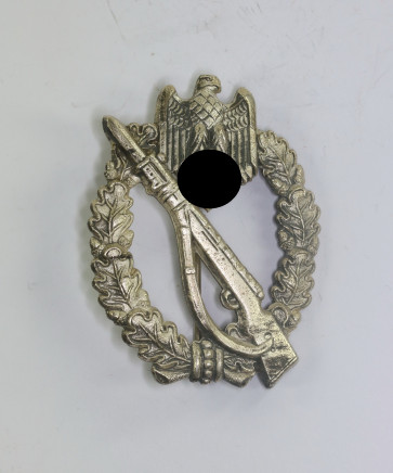 Infanterie Sturmabzeichen in Silber, Hst. S.H.u.Co. 41 (Sohni, Heubach & Co., Oberstein) - Militaria-Berlin