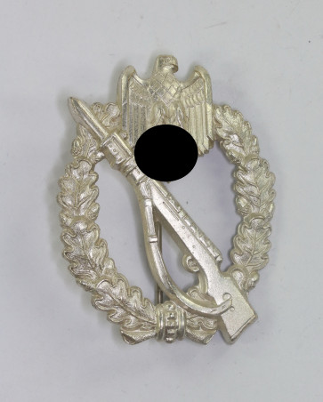 Infanterie Sturmabzeichen in Silber, Hst. S.H.u.Co. 41 (Sohni, Heubach & Co., Oberstein) - Militaria-Berlin