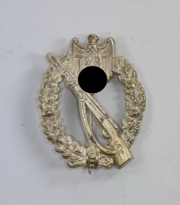 Infanterie Sturmabzeichen in Silber, Hymmen, Buntmetall - Militaria-Berlin