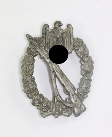 Infanterie Sturmabzeichen in Silber, Otto Schickle, Pforzheim (Zink) - Militaria-Berlin
