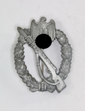 Infanterie Sturmabzeichen in Silber, Sohni, Heubach & Co., Oberstein (S.H.u.Co.) - Militaria-Berlin