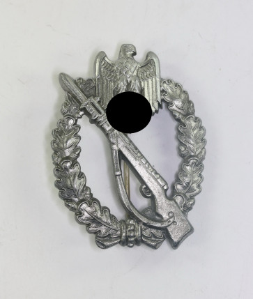 Infanterie Sturmabzeichen in Silber, Sohni, Heubach & Co., Oberstein (S.H.u.Co.) - Militaria-Berlin