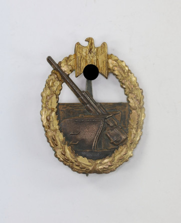 Küsten Artillerie Abzeichen, Hst. C.E. Juncker Berlin - Militaria-Berlin