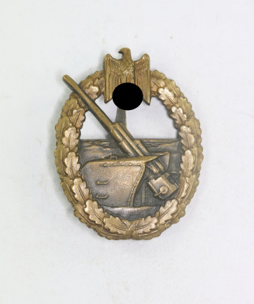  Küstenartillerie Abzeichen, Hst. C.E. Juncker Berlin - FEC Otto Placzek Berlin - Militaria-Berlin