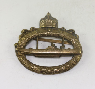 Kaiserliche Marine, U-Bootskriegsabzeichen 1918, Walter Schott fec.  - Militaria-Berlin