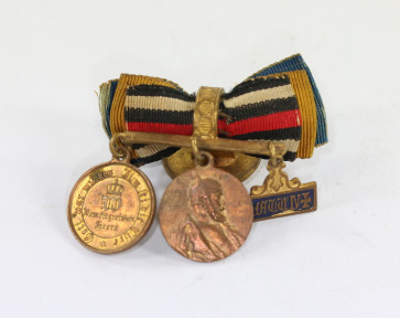 Knopflochdekoration, 3X - Militaria-Berlin