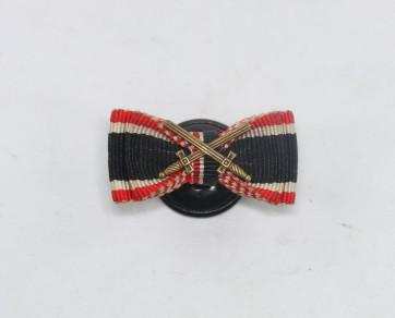 Knopflochdekoration Kriegsverdienstkreuz 2. Klasse mit Schwertern - Militaria-Berlin