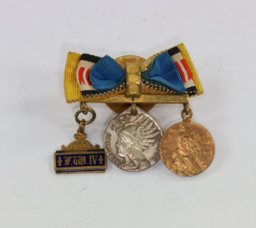 Knoplochdekoration, 3X - Militaria-Berlin
