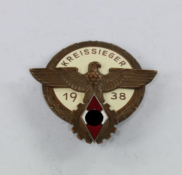 Kreissieger im Reichsberufswettkampf 1938, Hst. G. Brehmer Markneukirchen - Militaria-Berlin
