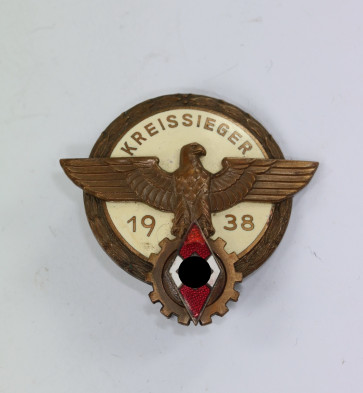 Kreissieger im Reichsberufswettkampf 1938, Hst. G. Brehmer Markneukirchen - Militaria-Berlin