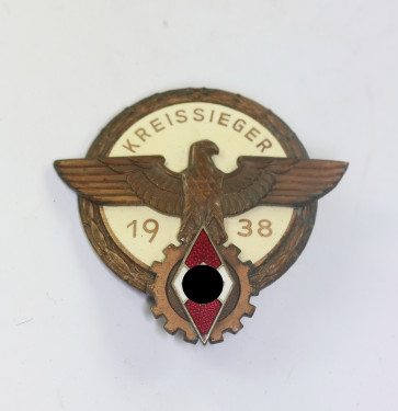 Kreissieger im Reichsberufswettkampf 1938, Hst. G. Brehmer Markneukirchen - Militaria-Berlin