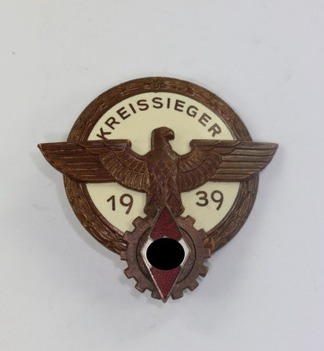  Kreissieger im Reichsberufswettkampf 1939, Hst. H. Aurich Dresden - Militaria-Berlin