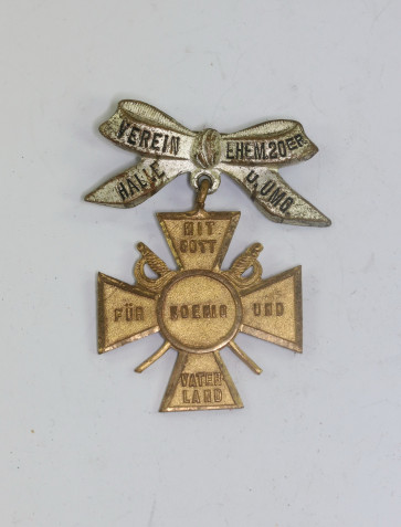 Kriegerverein, Verein ehem. 20er Halle u. Umg. - Mit Gott für Koenig und Vaterland - Militaria-Berlin