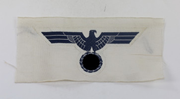 Kriegsmarine, Brustadler Mannschaften für das weiße Hemd (Bevo) - Militaria-Berlin