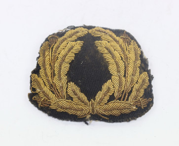 Kriegsmarine, Eichenlaubkranz für die Schirmmütze der Offiziere - Militaria-Berlin