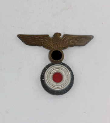 Kriegsmarine, Mützenadler mit Korkade für die Tellermütze - Militaria-Berlin