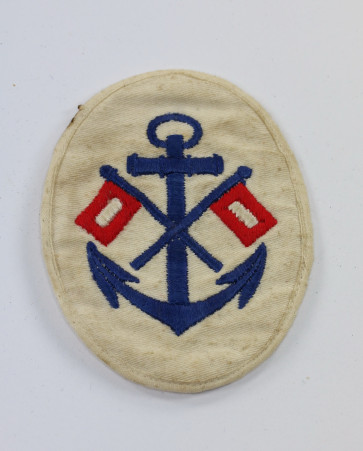 Kriegsmarine, Ärmelabzeichen für einen Signalmaat - Militaria-Berlin