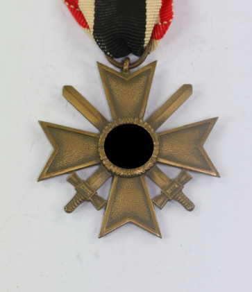 Kriegsverdienstkreuz 2. Klasse mit Schwertern, Hst. 65 (Klein & Qunzer, Oberstein) - Militaria-Berlin