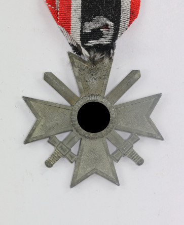  Kriegsverdienstkreuz 2. Klasse mit Schwertern, ohne Hersteller (Zink) - Militaria-Berlin