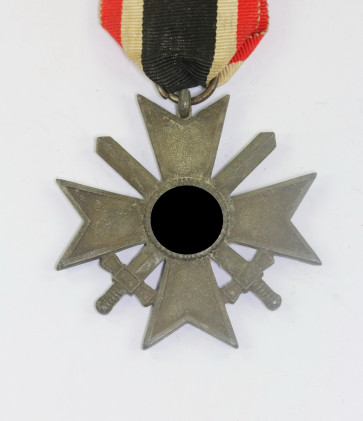 Kriegsverdienstkreuz 2. Klasse mit Schwertern, ohne Hersteller (Zink) - Militaria-Berlin