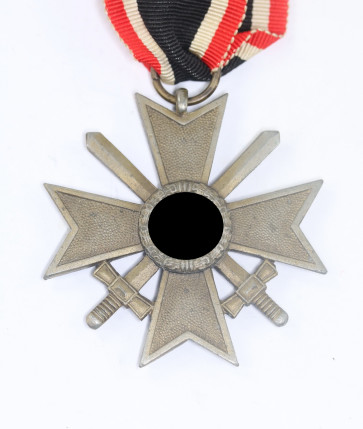 Kriegsverdienstkreuz 2. Klasse mit Schwertern, ohne Hersteller (Zink) - Militaria-Berlin