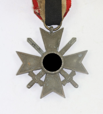 Kriegsverdienstkreuz 2. Klasse mit Schwertern, ohne Hersteller (Zink) - Militaria-Berlin