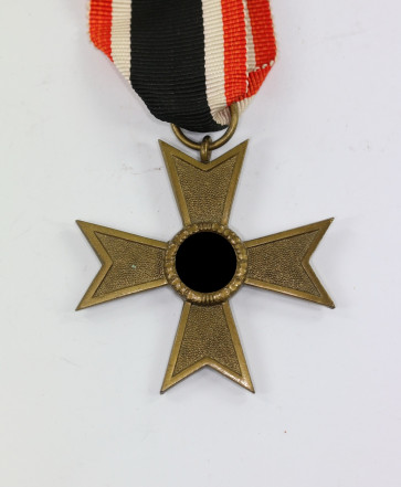 Kriegsverdienstkreuz 2. Klasse, oranges Band (!) - Militaria-Berlin
