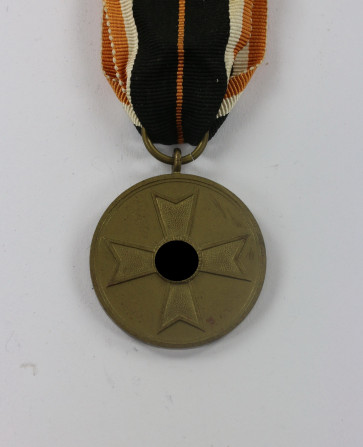  Kriegsverdienstmedaille, "Für Kriegsverdienst 1939", oranges Band - Militaria-Berlin
